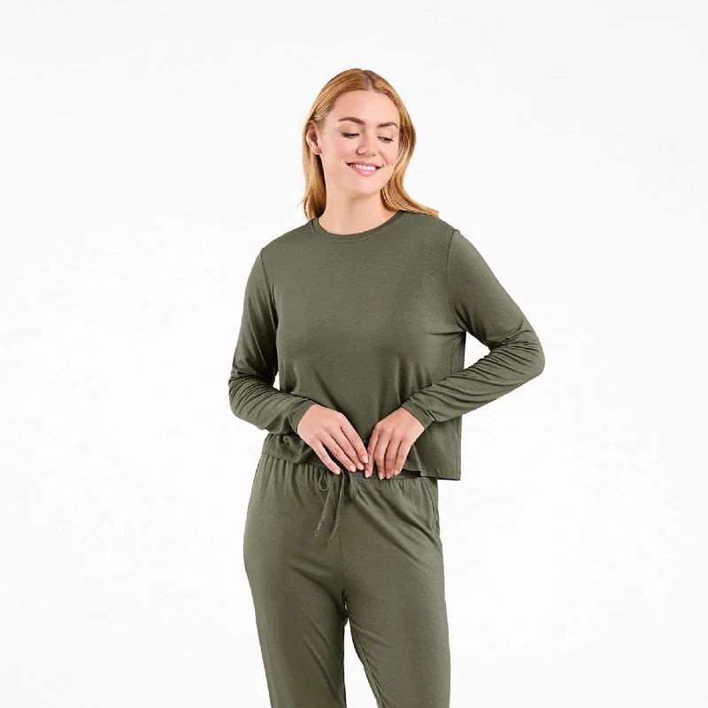 Can't Beat Pajama Jogger Set | Olive