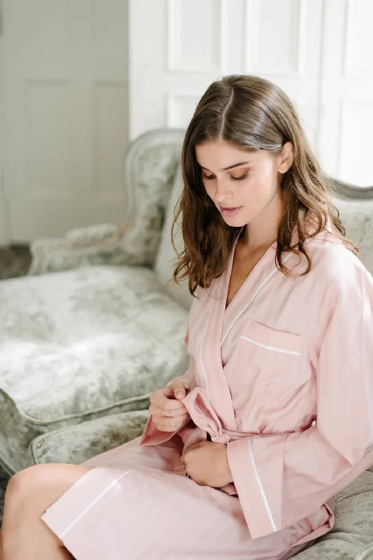 The Best Deal 100% Turkish Cotton Robe // Soft Rose (50% OFF)