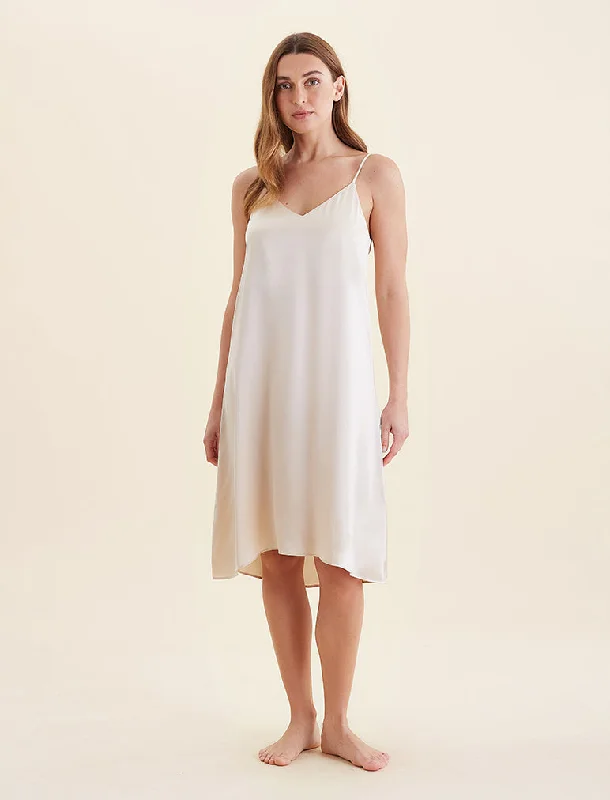 Lowest Rates Audrey Washable Silk Slip Nightgown