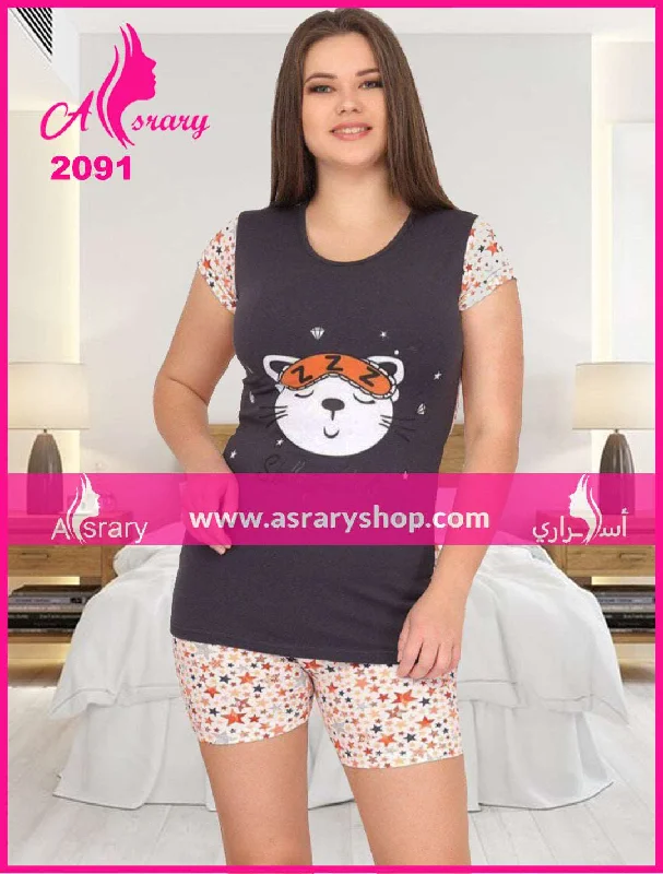 Weekend Extravaganza: Shop Now Short Cotton Pajama 2091