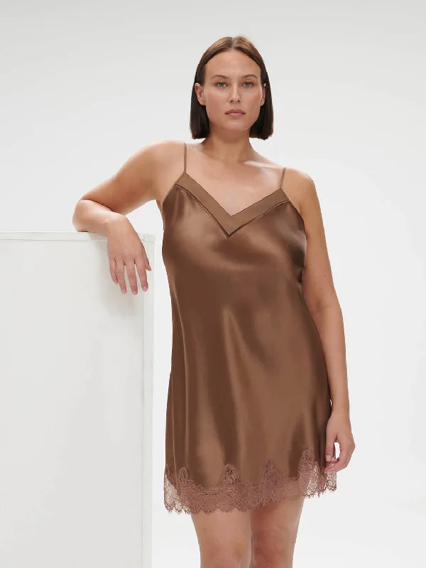 Deep Savings Simone Perele Nocturne Silk Nightdress
