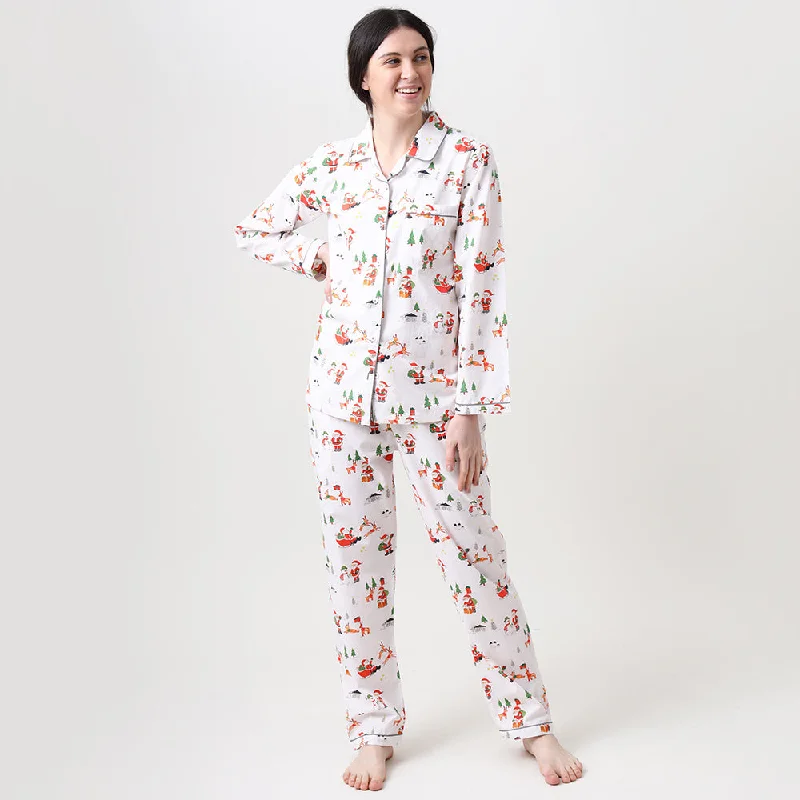 Weekend Shopping Made Better Women Dear Santa Pajama Set