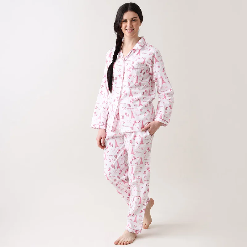 Weekend Deals That Wow Women Paris Pajama Set