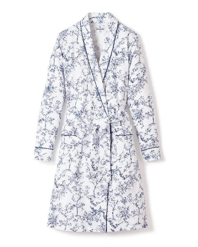 Super Sale Women’s Twill Robe in Timeless Toile