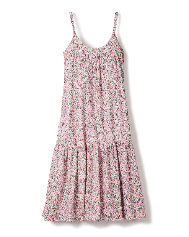 Steal Deal Women's Twill Chloe Nightgown in Fleurs de Rose