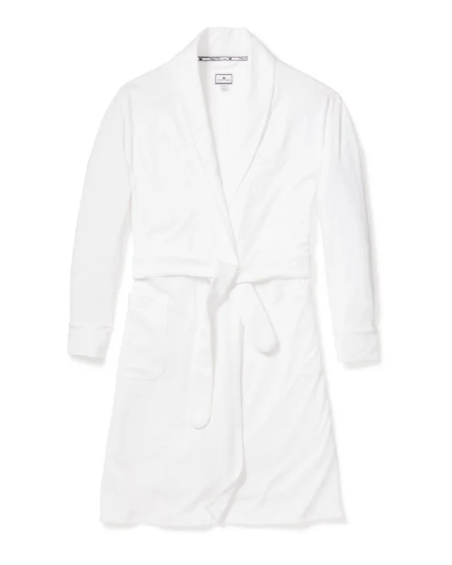 Year-End Sale Women's Pima Robe in White