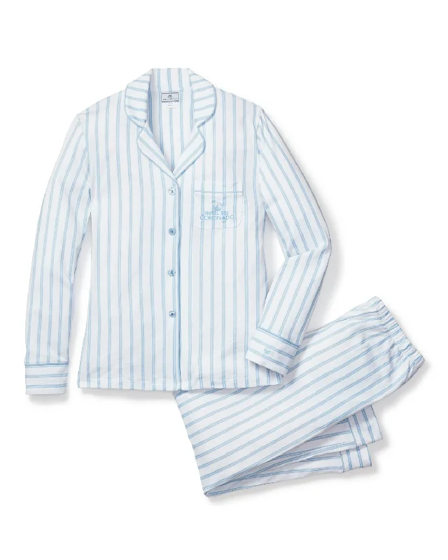 Weekend Specials to Savor Women's Pima Pajama Set Hotel del Coronado x Petite Plume Weekend Specials to Savor Women's Pima Pajama Set Hotel del Coronado x Petite Plume