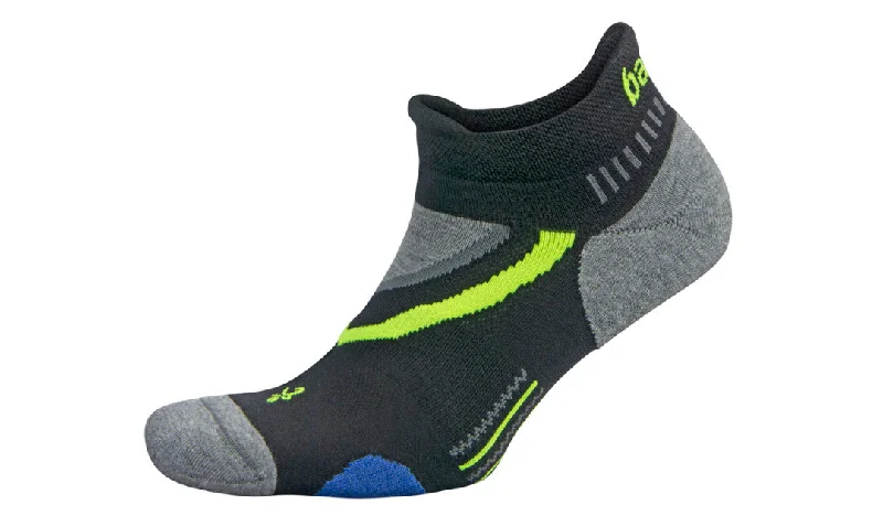 Super Deal Balega Ultra Glide No Show Socks - Black/Charcoal