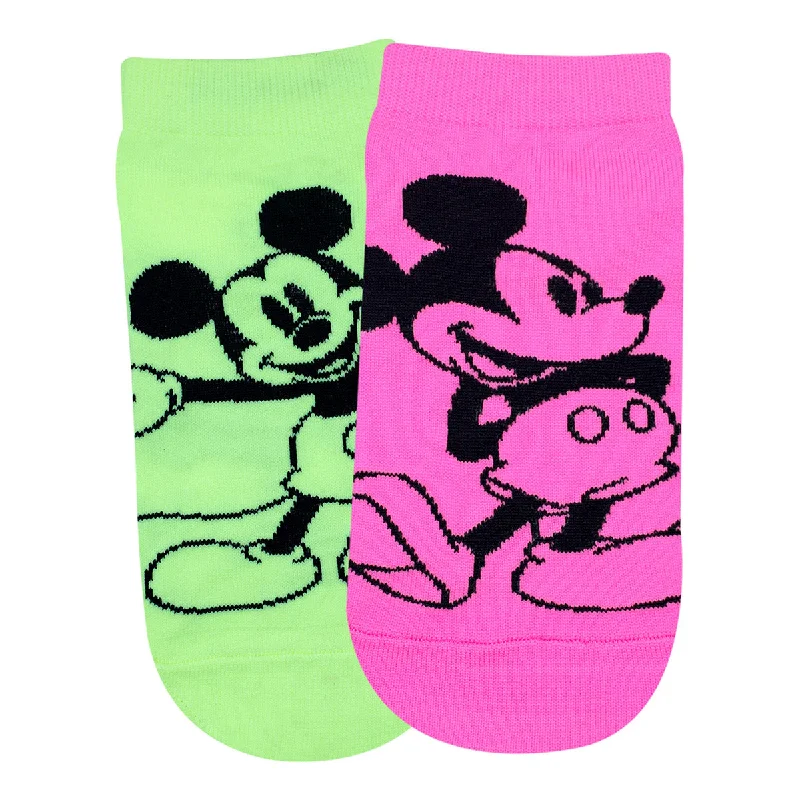 Low Cost Balenzia x Disney Mickey Mouse Fluorescent Colored Lowcut Socks for Women- (Pack of 2 Pairs/1U)(Free Size)Pink,Green Low Cost Balenzia x Disney Mickey Mouse Fluorescent Colored Lowcut Socks for Women- (Pack of 2 Pairs/1U)(Free Size)Pink,Green