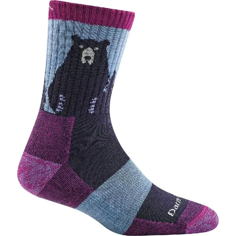 Crazy Deal Bear Town | Women's Lightweight Micro Crew with Cushion #1970