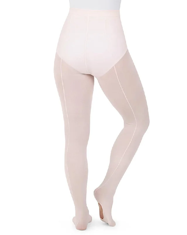 Weekend Extravaganza: Shop Now Capezio Ultra Soft Knit Waistband Transition Dance Tights With Back Seam - 1918W Womens Weekend Extravaganza: Shop Now Capezio Ultra Soft Knit Waistband Transition Dance Tights With Back Seam - 1918W Womens