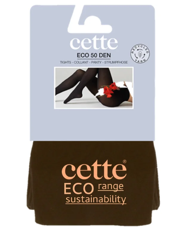 Weekend Offers That Dazzle Cette ECO 50 Denier Plus Size Tights Walnut