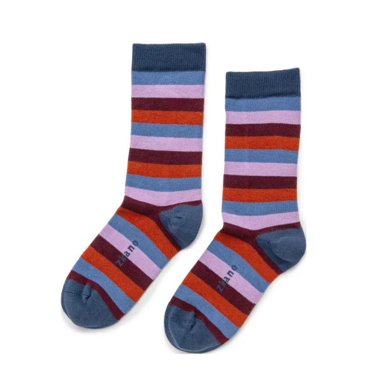 Weekend Wonders Await! Charlotte Socks in Navy from Zkano