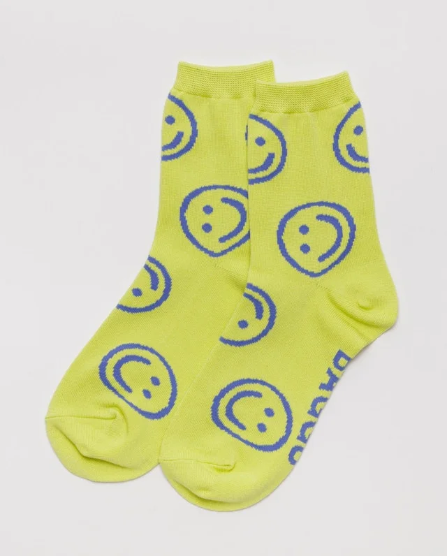 Weekend Deals That Amaze Citron Happy Crew Socks from BAGGU