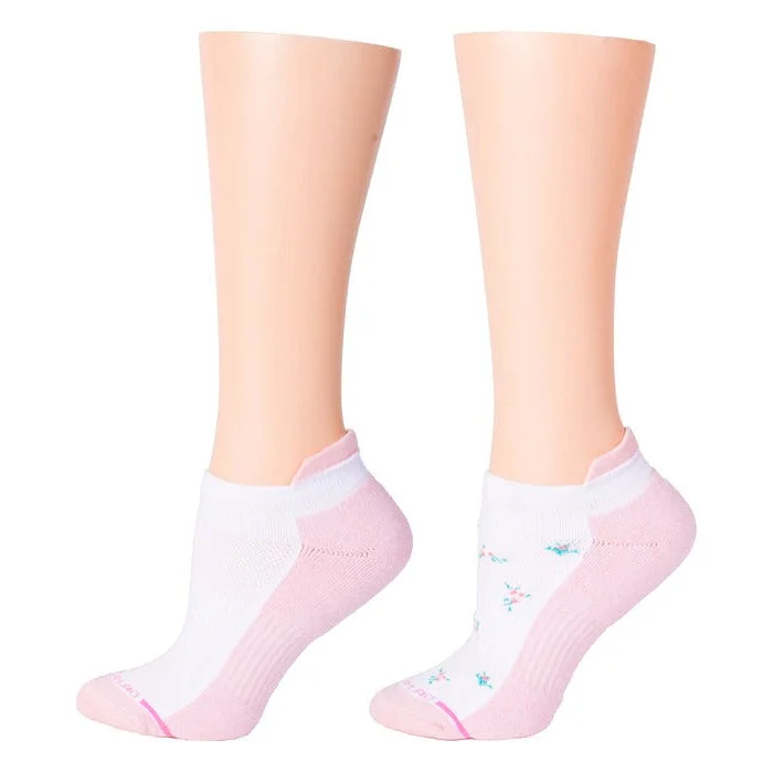 Great Bargain Ankle Compression Socks | Dr. Motion | Ditsy Floral (2 Pack)