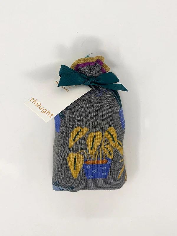 Time-Limited Offer Dracaena House Plant Bamboo Socks In A Bag - Multi