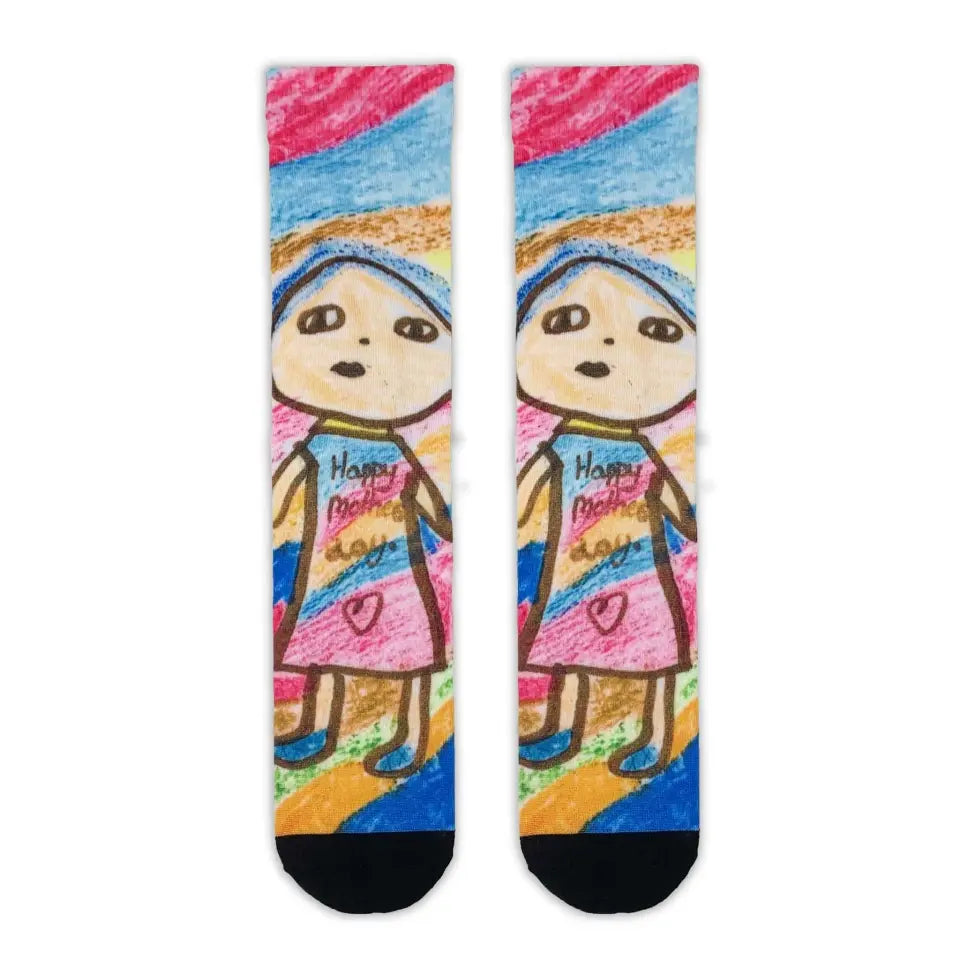 Huge Savings Draw Mummy Personalised Socks