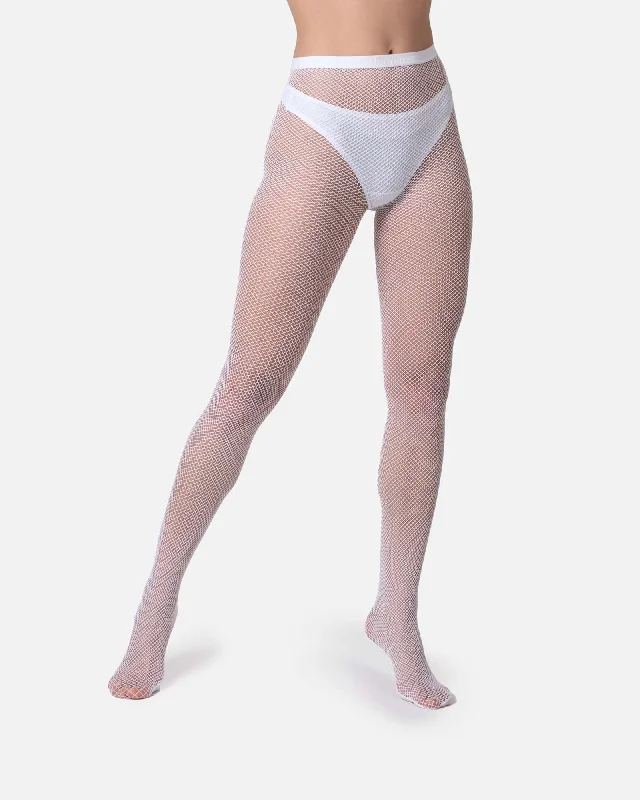 Weekend Bargains Galore The Drama | Fishnet Tights White