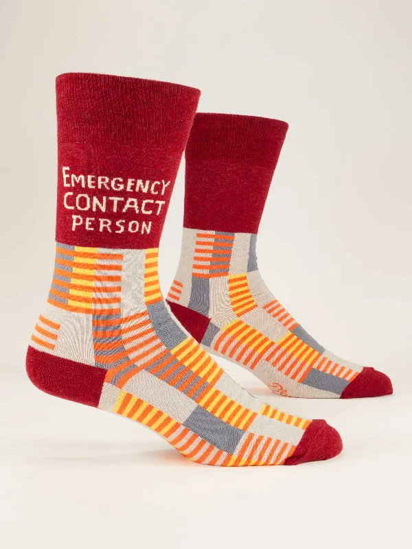 Weekend Savings Bonanza Emergency Contact Person M-Crew Socks