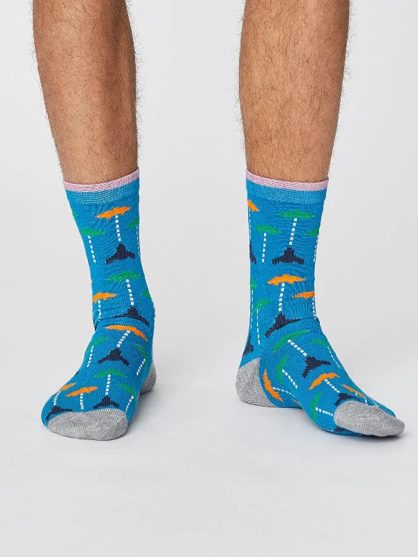 Extra Discount Gaming Socks - Bright Blue