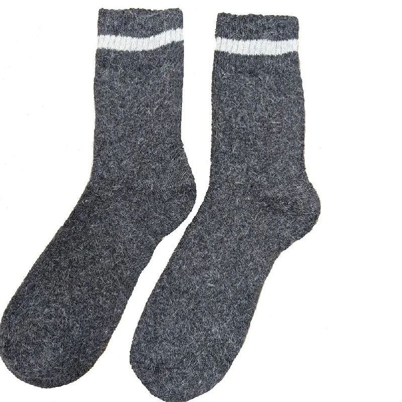 Super Deal Grey Thick Wool Blend Socks size 7-11