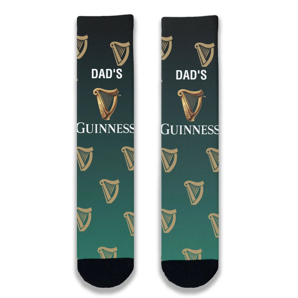Massive Savings Personalised Guinness Adult Socks
