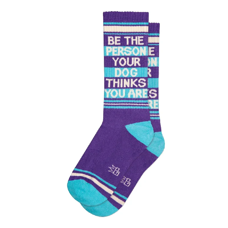 Stock Up Gumball Poodle Ribbed Gym Socks – Be The Person Your Dog Thinks You Are
