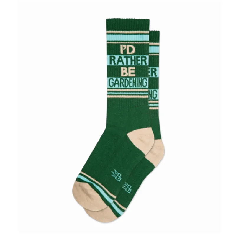 Mega Discount Gumball Poodle Ribbed Gym Socks – I'd Rather Be Gardening