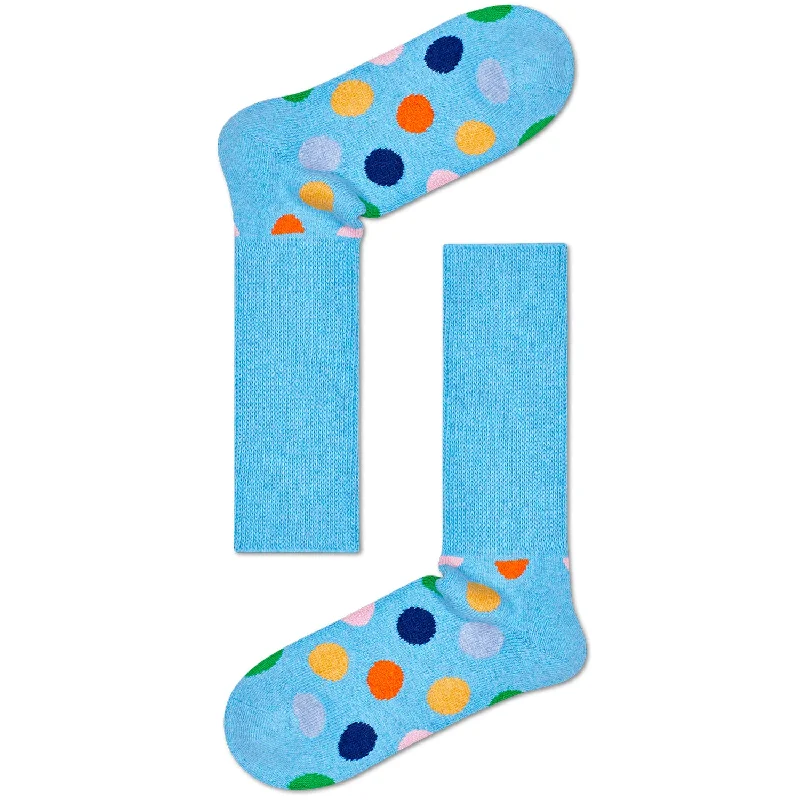 Take Advantage Happy Socks Women's Crew Socks - Cosy Big Dots