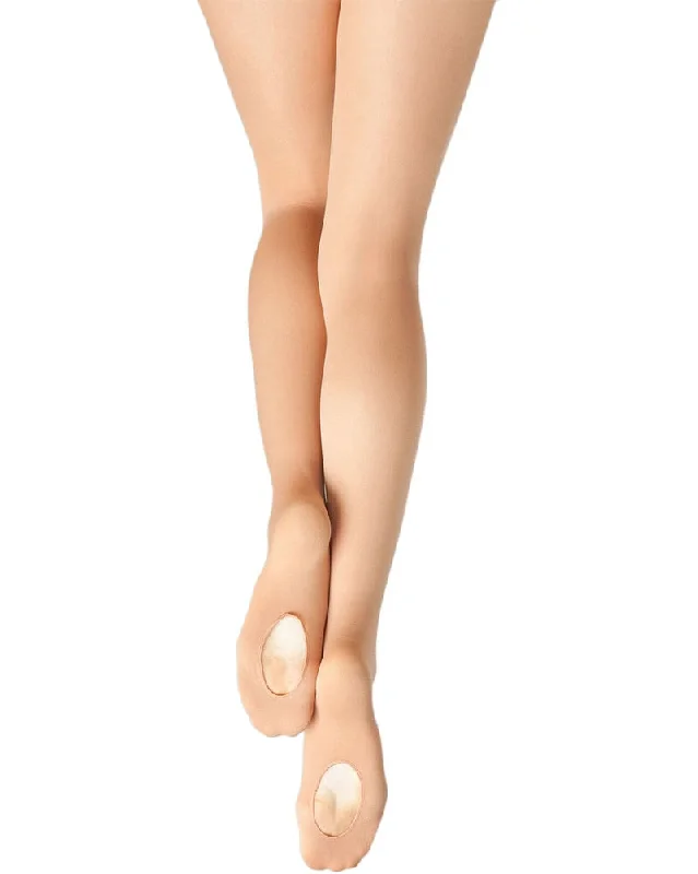 Steal Deal Capezio Hold & Stretch Transition Dance Tights - N15 Womens