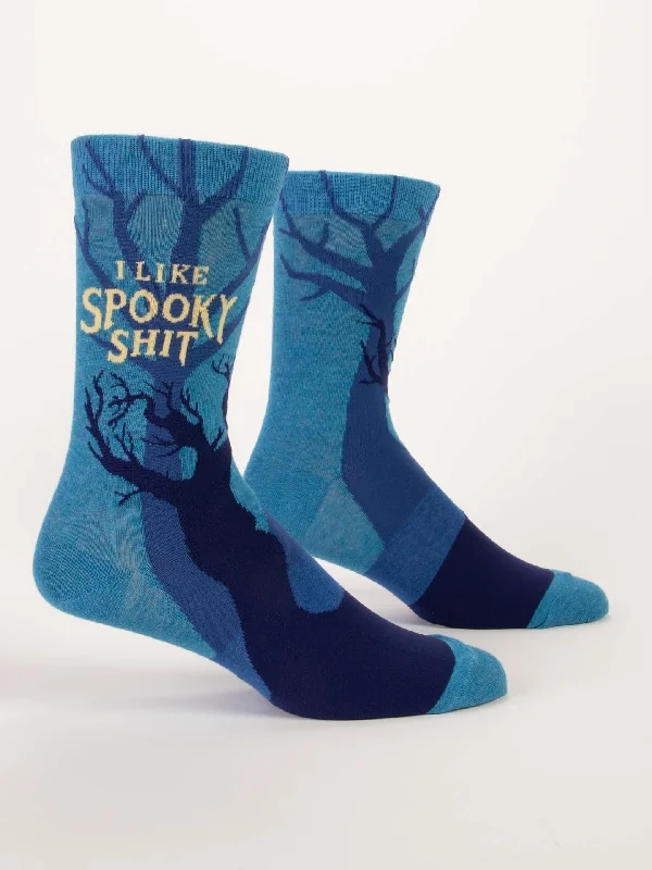 Amazing Value I Like Spooky Shit M-Crew Socks
