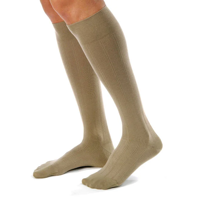 Weekend Discounts to Delight Jobst for Men Casual Closed Toe Knee High Socks - 15-20 mmHg