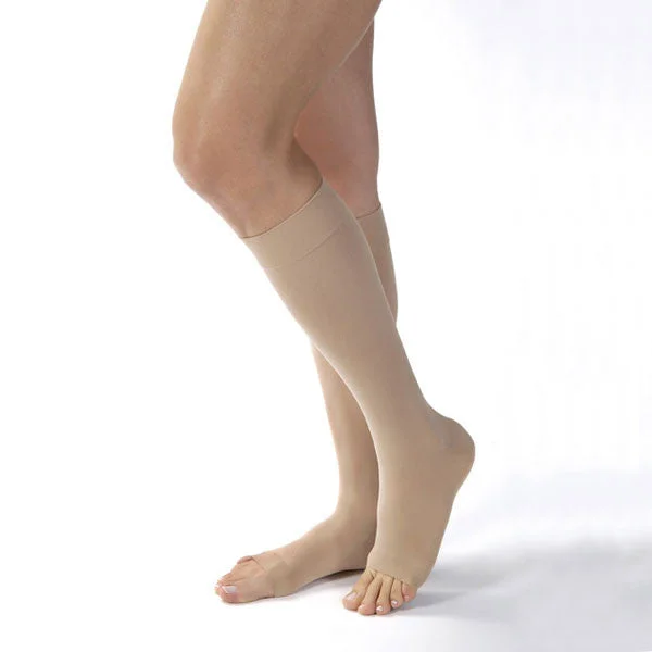 The Best Deal Jobst Opaque Open Toe Knee Highs - 15-20 mmHg