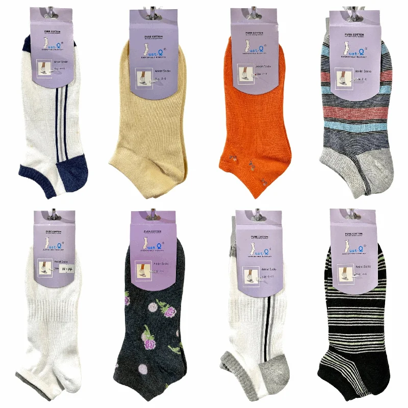 Clearance Sale Just Q Ankle Cotton Socks