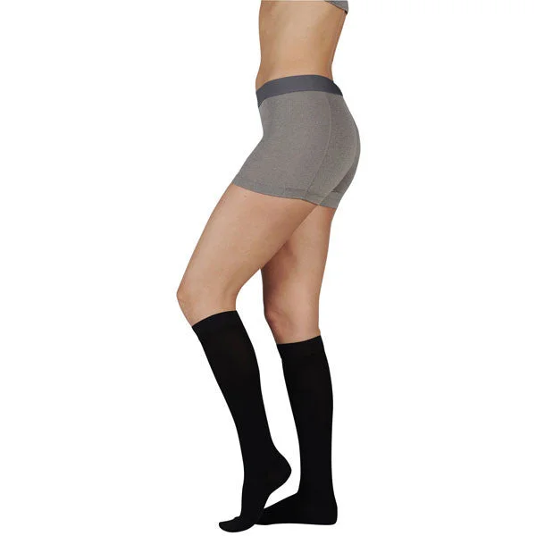 Online Deal Juzo Soft 2000 Closed Toe Knee Highs w/Silicone Band  - 15-20 mmHg