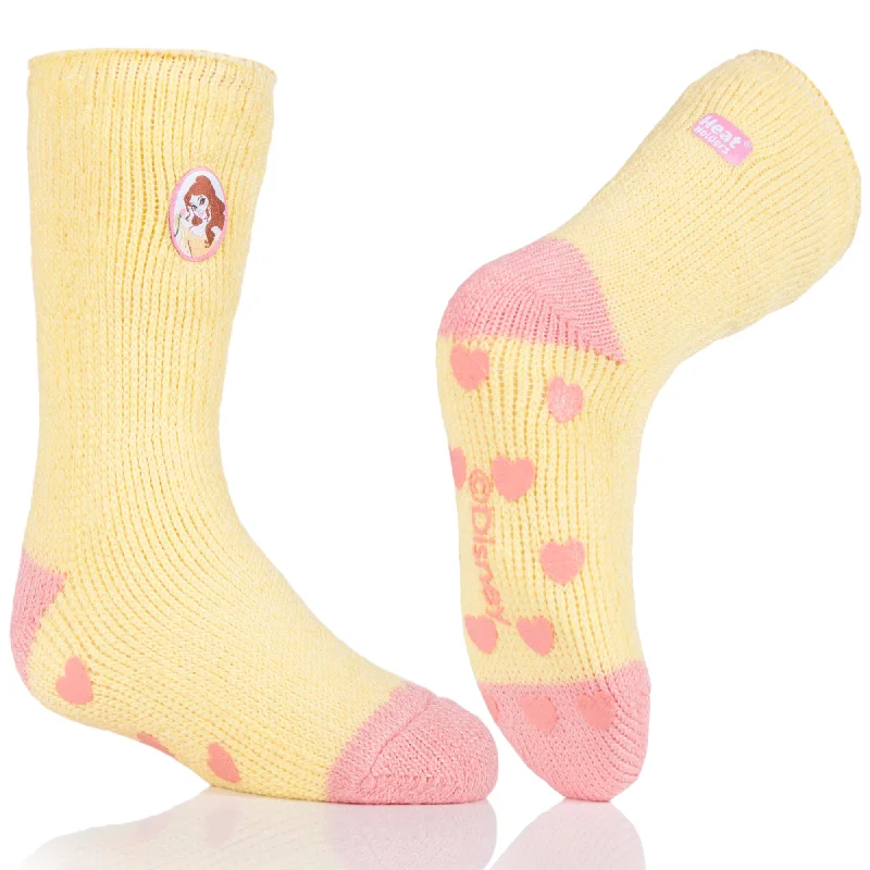 Overstock Sale Kids Disney Thermal Slipper Socks - Beauty & The Beast