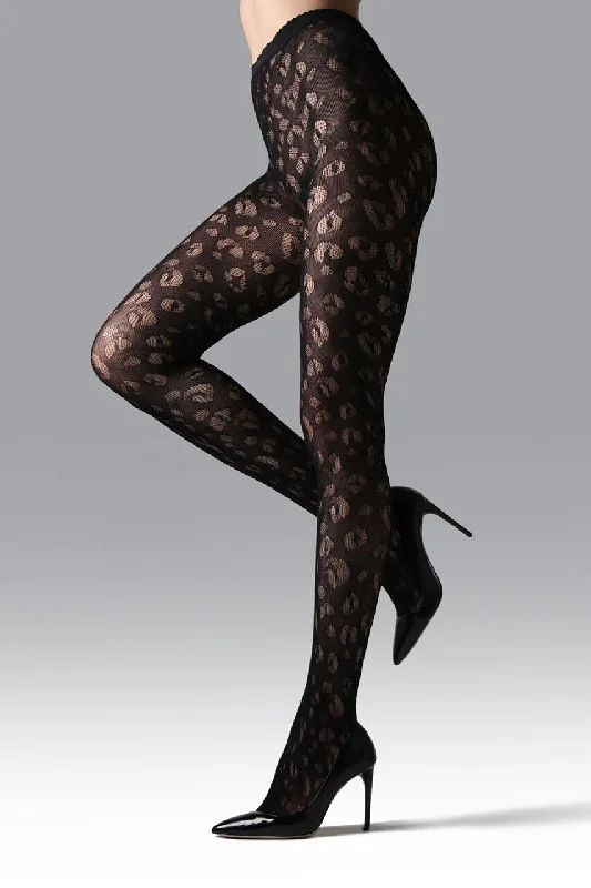 Buy Today Leopard Net Tights