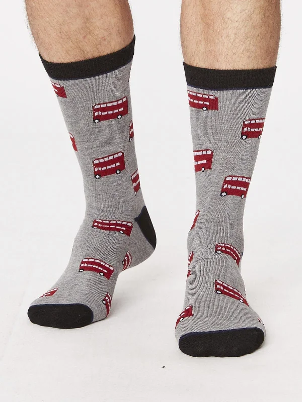 Weekend Specials to Celebrate London Bus Bamboo Socks