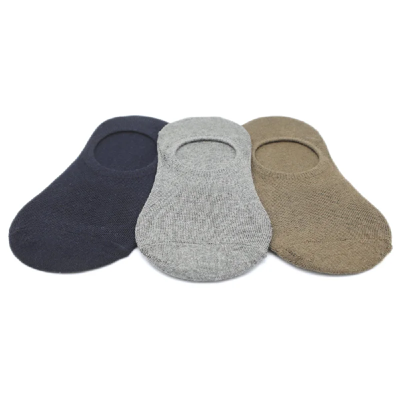 Deep Savings Men's 3Pcs Loafers Socks - A