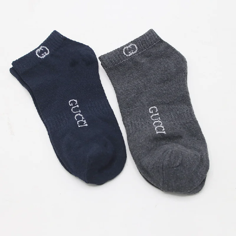 Weekend Discounts to Enjoy Men's Ankle Sock Pack of 2 - Multi Color