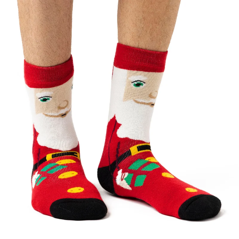 New Arrival Mens Dual Layer Christmas Socks - Santa