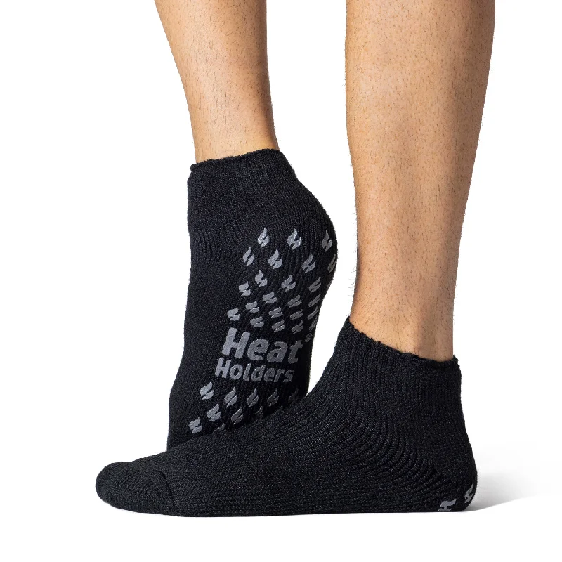 Savings Event Mens Original Bigfoot Kolax Ankle Slipper Socks - Black