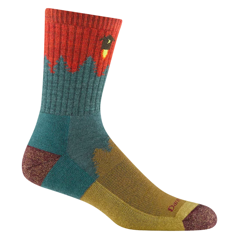 Quick Deals Men's Number 2 Micro Crew  Midweight Hiking Sock