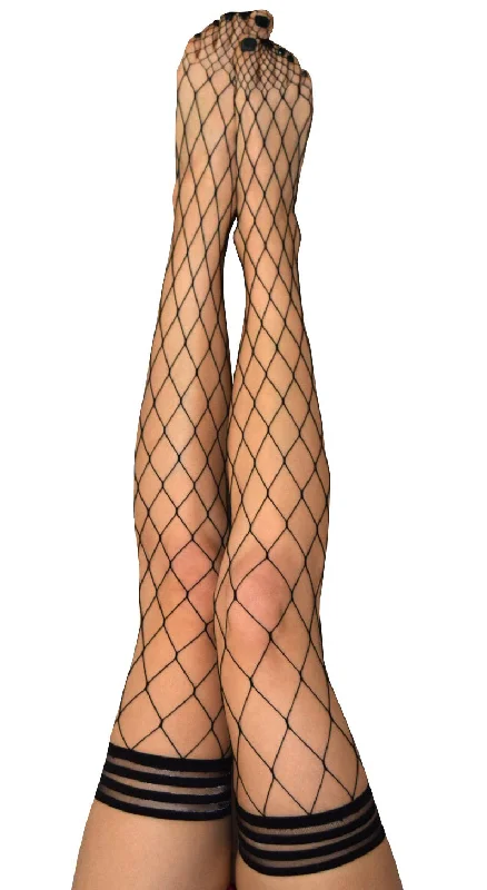 Early Access Michelle: Here's a netting they won't soon be forgetting. Petite to Plus Size Thigh Highs