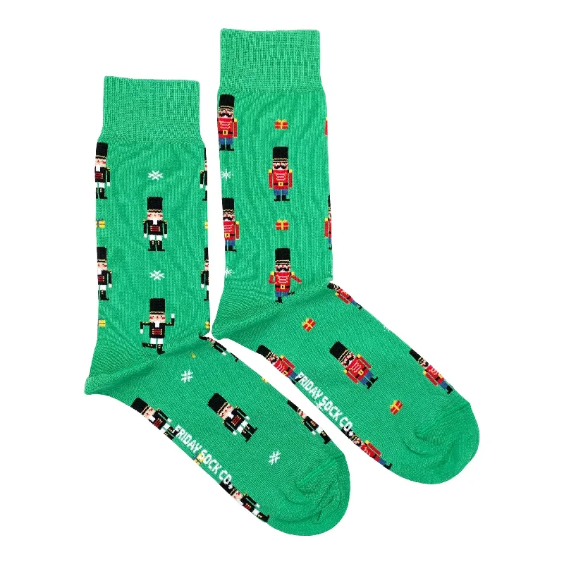 Exclusive Deal Nutcracker Mismatched Socks M
