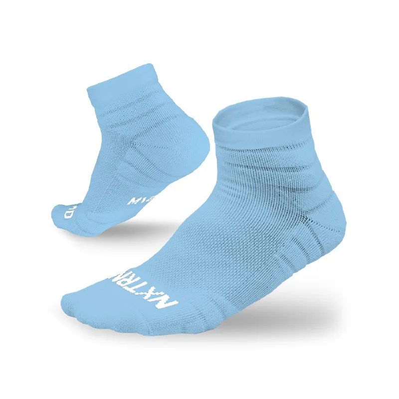 Weekend Deals That Spark NXTRND Quarter Socks Columbia Blue (3-Pairs)