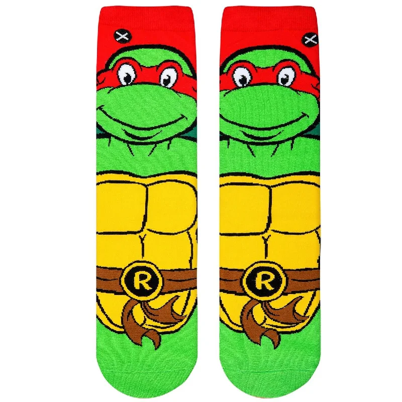 Weekend Bargains to Celebrate Odd Sox Women's Crew Socks - Raphael (TMNT)