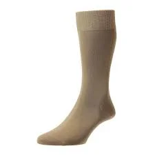 Weekend Discounts Worth Grabbing PANTHERELLA 5373 SACKVILLE FLAT KNIT - COTTON LISLE MEN'S SOCK