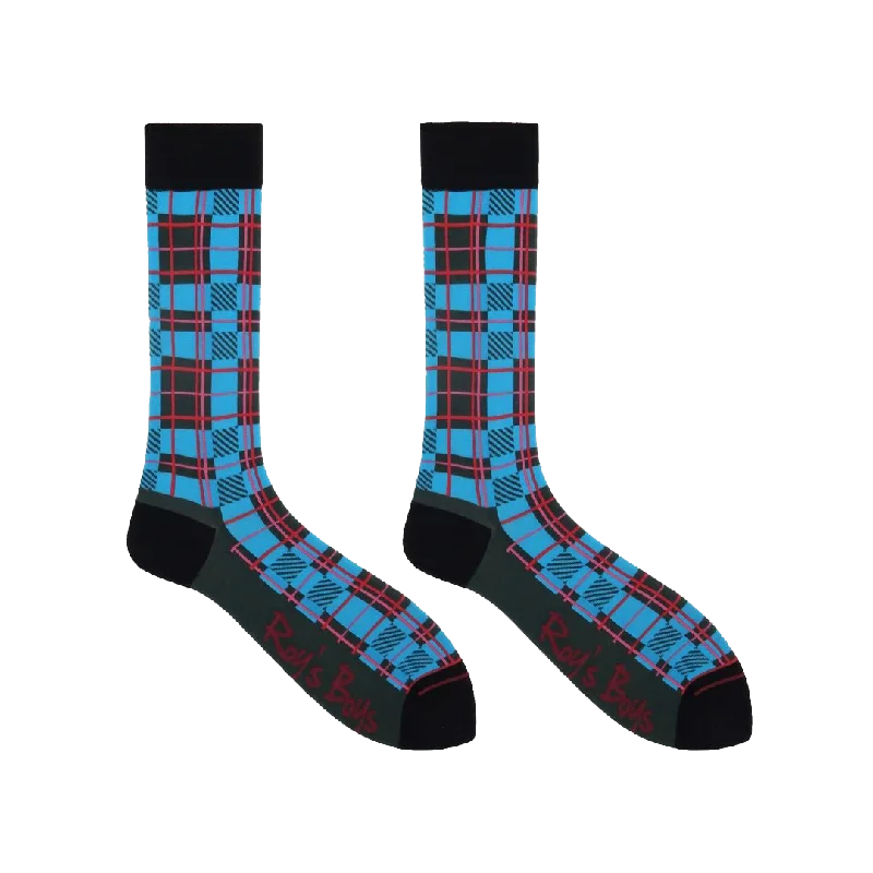 Steal Deal Polperro Premium Tartan Socks