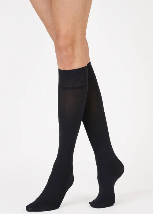 Weekend Deals to Brighten Your Day PRETTY POLLY 3D 60 DENIER OPAQUE KNEE HI 2 PAIR PACK